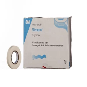 3M Littman 1530-2 Micropore Tape - DL Reqd (5 cm x 9.14 m) - Pack of 6