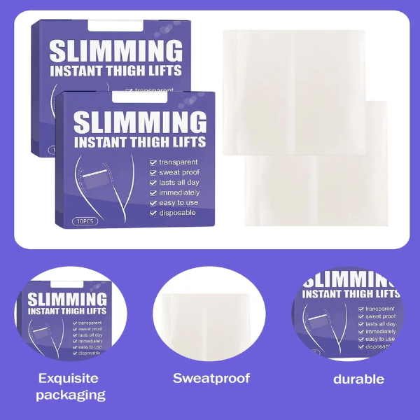 30PCS Thigh Lifting Tape, Bandage, Tummy Tape Invisible Lift Strips, Sweatproof & Breathable, For Smooth Look Under Dresses - Image 2