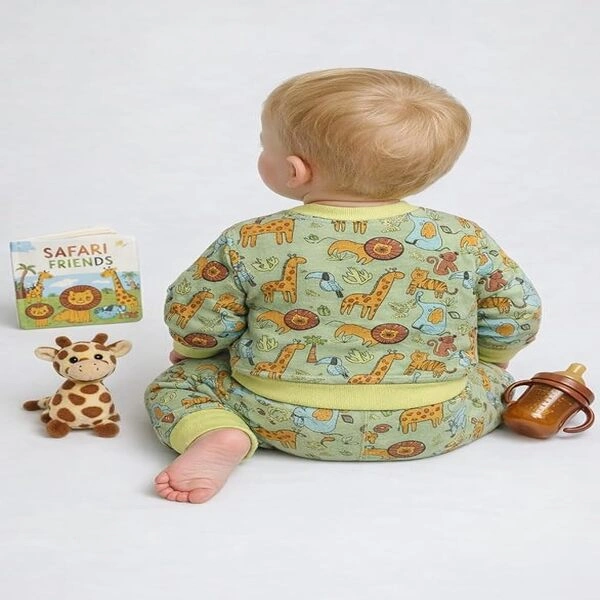 Kids Winter Wear Casual Clothing Set for Baby Boy & Girl | Soft, Warm & Comfortable Outfit Set for Infants & Toddlers - Image 3