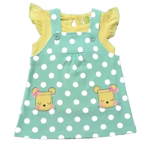 Clothe Funn all-over print cotton baby Sleeveless dress