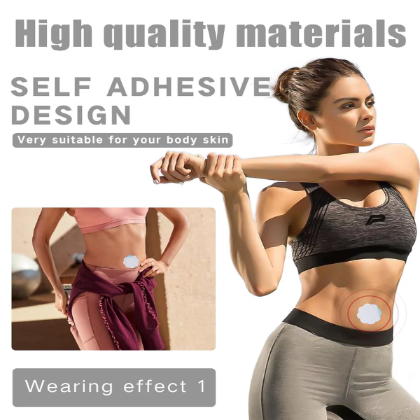 100PCS Castor Oil Pack Wrap, Castor Oil Pack Wrap for Tummy Castor Pack Wrap for Navel Patch Compress Belly Button Patch No Wash (Oil Not Included - Image 3