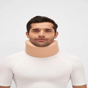 The 0104 Soft Cervical Neck Collar in size XL shown from the front.