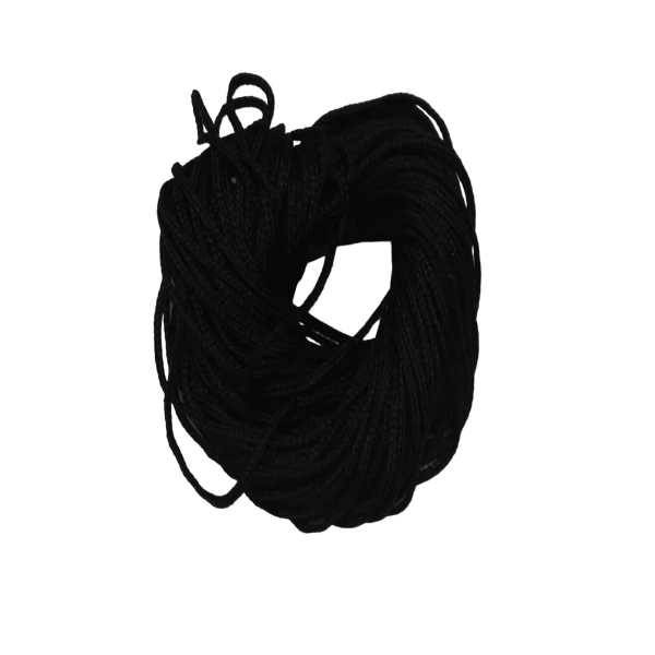 100% Cotton Dark Black Kala Cotton Nazar Dhaga, 10 Meters Religious Black Thread - Kala Dhaga - Anant Dhaga -100% Cotton Moltadu Najar Surksha for Boys,Girls (Pack of 1) (10 Metres, Black) SW12 - Image 2