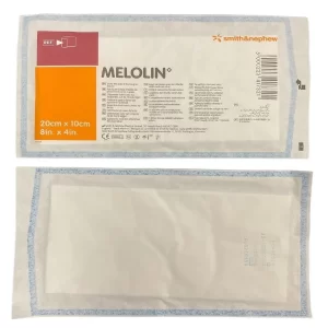 10 x 20 cm x 100 Low Adherent Absorbent Dressings Wounds Abrasions Burns - 6pcs