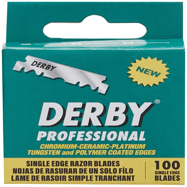 100 Derby Professional Single Edge Razor Blades - Image 2