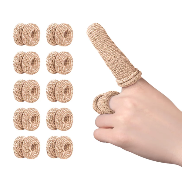 10PCS Finger Dressing, Finger Bandage for DIY Projects, Construction Work, Gardening, Cooking, Sculpting, Handles Finger Sprains and Swelling, Comfortable and Breathable