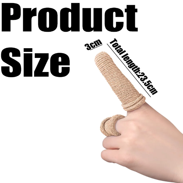10PCS Finger Dressing, Finger Bandage for DIY Projects, Construction Work, Gardening, Cooking, Sculpting, Handles Finger Sprains and Swelling, Comfortable and Breathable - Image 2