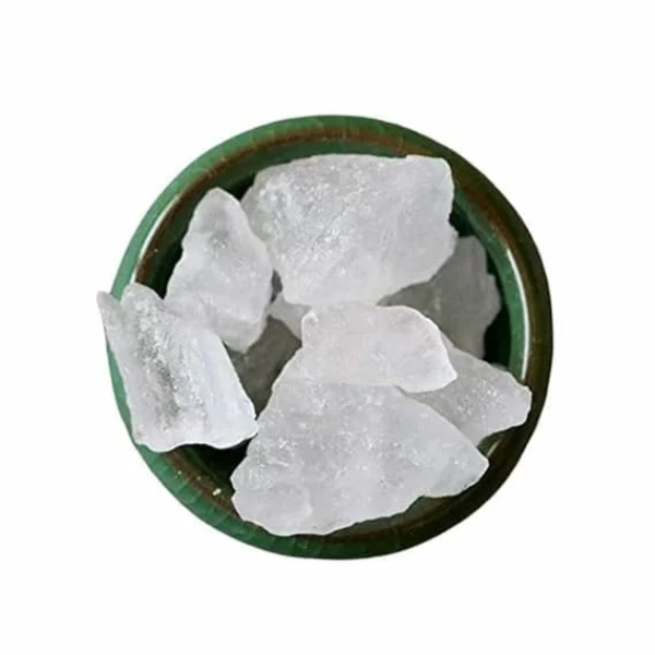 100% Organic Alum Stone, Fitkari Stone, Phitkari, White Crystak Stones, Fitkari (400gm) - Image 2