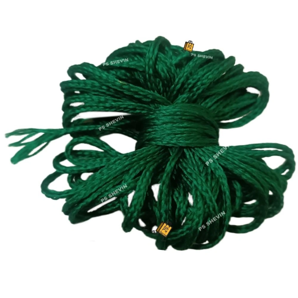 Green Nazar Dhaga thread 16 meters for taabeez, nazar suraksha and puja rituals
