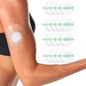 20pcs Freestyle Sensor Sticker Breatheable Waterproof Sensor Patches, Flexible Sensor Patch Stickers Pad for Fix Your Sensor On Arm