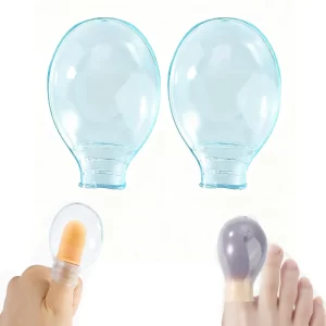 2 PCS Silicone Finger Cap, Finger Protector for Injured Fingers, Protective Finger Sleeves for Comfort, Finger Cots for Typing Protection