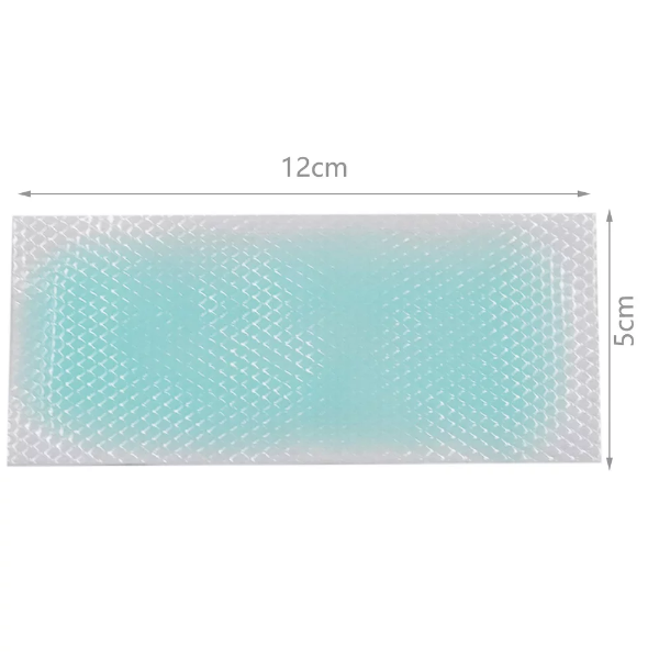 20 Sheet Small Cooling Gel Patches,Cooling Forehead Strips,Cool Gel Pads,Relieve Headache Toothache Pain Muscle Ache Drowsiness Fatigue Sunstroke Tired Eyes Mint - Image 3