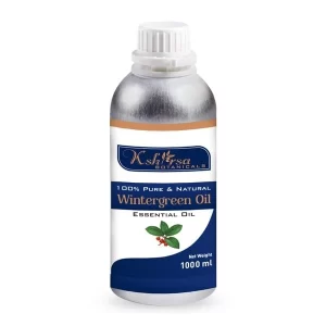 100% Natural Wintergreen Oil (Gaultheria Procumbens) for Skin & Hair Care (1000 ml)