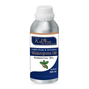 100% Natural Wintergreen Oil (Gaultheria Procumbens) for Skin & Hair Care (500 ml)