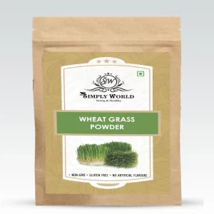 100% Organic Wheat Grass, Organic Wheatgrass Powder for Energy, Immunity Support & Detoxification - (100g Veg Powder)