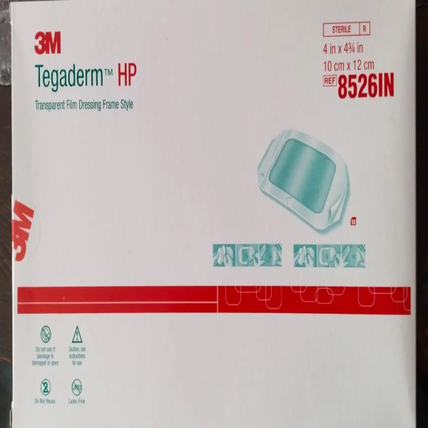 Tegaderm 8526 IN Transparent Film Dressing Frame Style 10 cm x 12 cm (Pcs, 15) - Image 2