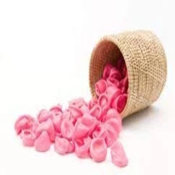 Aadvay Enterprises Pack of 20 Pcs Anti-Static ESD Safe Rubber Gloves Latex Fingertip Protective Disposable Finger Cots 4 Mil Thick - Pink - Image 3