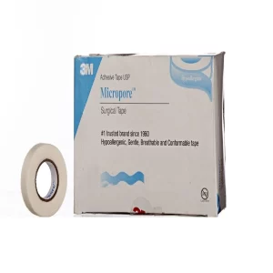 3M Littman 1530-3 Micropore Tape, 7.5 cm x 9.14 m - Pack of 4 (DL Reqd)