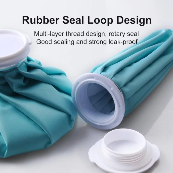 5 inch Hot & Water Bag Ice bag For Pain Relief Cold/First Aid Sports Injuries, Neck, Cold Therapy Bag Comes Leak-free Closure - Image 2