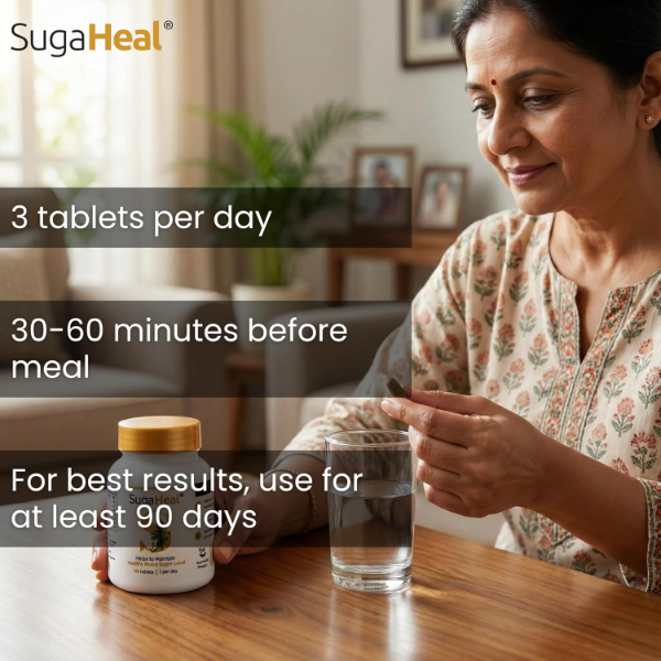 (90 tablets) – Diabetes Care Tablets | Ayurvedic product | Clinically backed | helps maintain healthy blood sugar level and HbA1c - Image 4