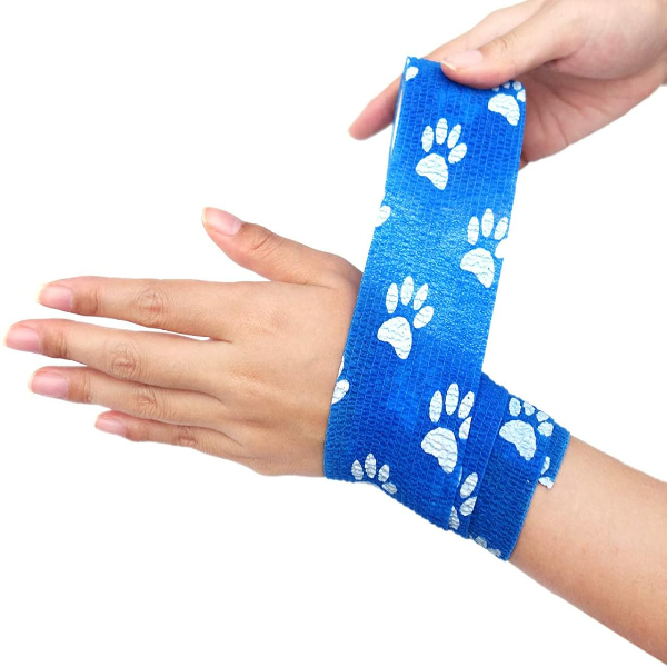Agam A-Tape Cohesive Bandage 5 cm x 4.5 m – Breathable Self-Adhesive Wrap for Humans & Pets (Dogs, Cats, Birds) for Sports & First Aid (Pack of 2) - Image 3