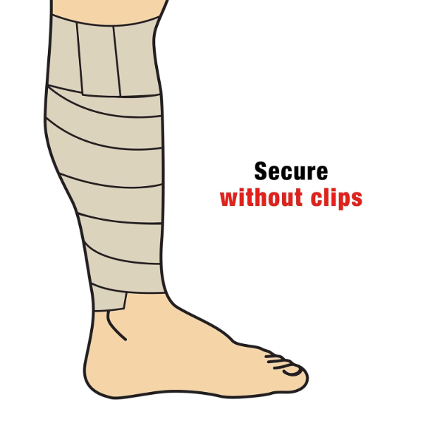 ACE Elastic Bandage 4 Inch with Hook Closure – Compression Support Wrap for Sprains, Strains & Injury Care - Image 4