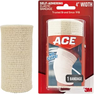 ACE Self-Adhering Elastic Bandage, 4 Inches