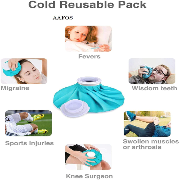 Reusable Ice Pack Bag for Injuries | Hot & Cold Therapy for Headaches, Tooth Pain, Muscle Strains & Swelling - Image 3
