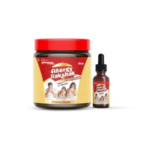 Dr. Satnam’s Allergy Rakshak Combo featuring Avaleha 200g and Nasal Ghee 20ml