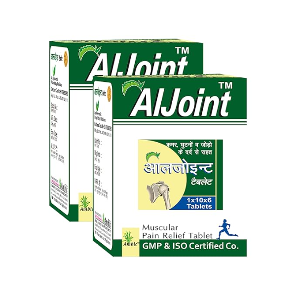 Ayurvedic Joint Pain Tablets 120 pack 2-bottle bundle in USA.