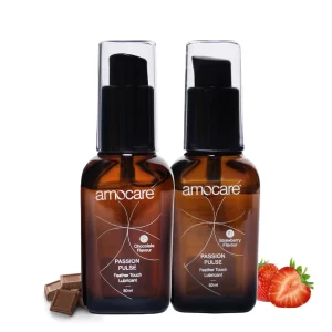 Amocare Water-Based Lubricant Gel dual pack packaging.