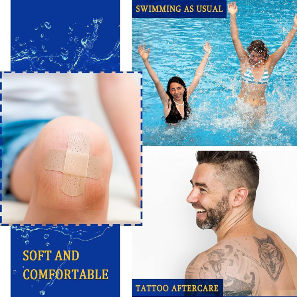 AARKRI SALES Waterproof Transparent Stretch Adhesive Bandage – Breathable, Hypoallergenic Dressing for Tattoo Healing, Wound Care & Injury Protection
Option 2 (More keyword-rich): - Image 2