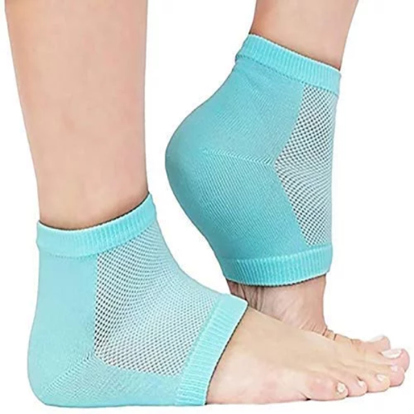 Aagna Pain Relief Open Toe Gel Pad Socks with Botanical Infusion for Men & Women