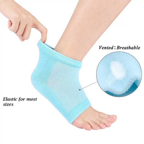 Aagna Pain Relief Open Toe Gel Pad Socks with Botanical Infusion for Men & Women - Image 4