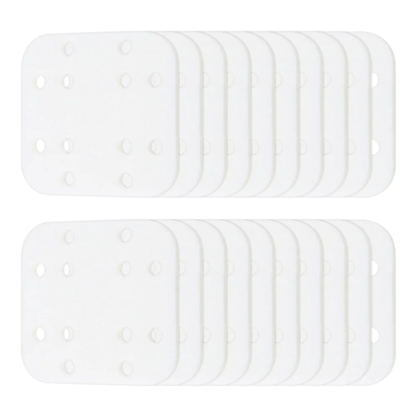 20-pack white cellucotton humidifier absorption pads replacement for Elechomes models.