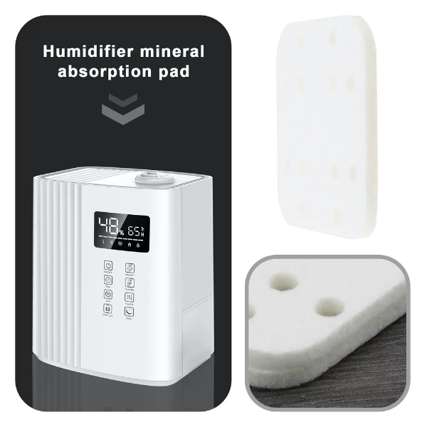 20Pcs Absorption Pads Replacement Compatible with Elechomes UC5501/ SH8820/ SH8830 Descaling Pads Cellucotton Humidifier Descaling Pads 55x50mm - Image 2