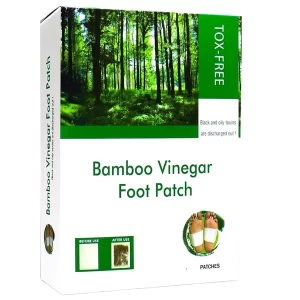 Abelia TOX-FREE Detox Foot Patches Pack of 50 (5 Boxes) – Natural Herbal Foot Detox Pads for Stress Relief, Better Sleep & Body Cleansing | Adhesive Cleansing Foot Patches for Men & Women