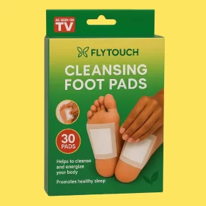 30 Herbal Adhesive Detox Foot Pads Natural Patches for Relaxation, Stress Relief and Body Cleansing Overnight for Health Support
