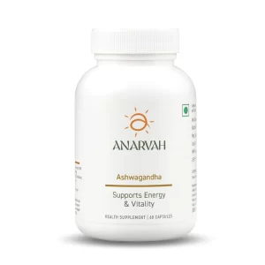 Ashwagandha Stress Relief Capsules 800 mg | For Better Sleep and Energy Support With 5% Withanolides | 60 Capsules | Natural Adaptogen