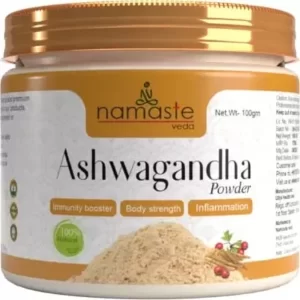 100% Pure Ashwagandha Powder | for Inner Strength & Energy | joint, Mucles and Bone care | Immunity | Men & Women-120 gm