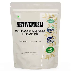 100% Pure Ashwagandha Root Powder (Withania Somnifera) Boost Energy & Endurance, Anxiety & Stress Relief,| Natural Immunity Booster | 100g |