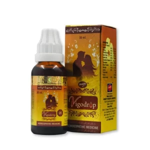 Burnett Homeopathy Vigo Drop Supplement 30ml packaging.