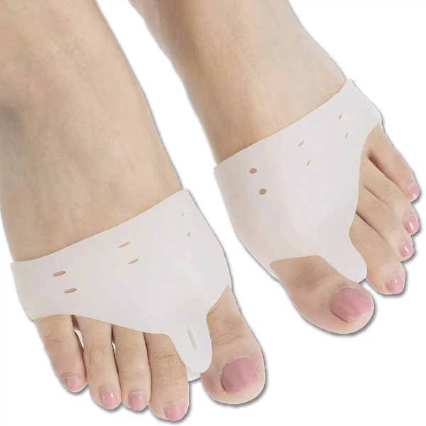 13 SOEME Silicon Foot Protector Sock Safety Pads with Breathable Hole Pain | Forefoot for Pain Relief, Ball of Foot Cushion Universal Fit Multicolor (Toe Sleeve Protector) - Image 3