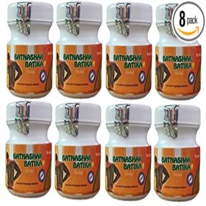 Batnashak Batika Ayurvedic Pain Relief Tablets - 480 Tablets (Pack of 8 Value Bundle)