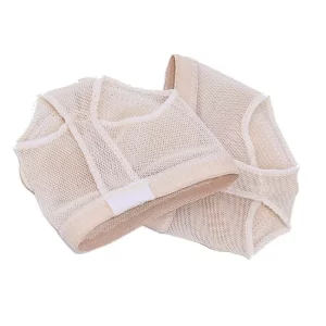 3NH Pair Ballet/Belly Dance Protector 2-Hole Toe Pad Foot Forefoot Socks