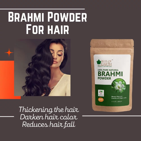 100% Pure & Natural Brahmi Powder bacopa monnieri 100gm Pack of 2 - Image 4