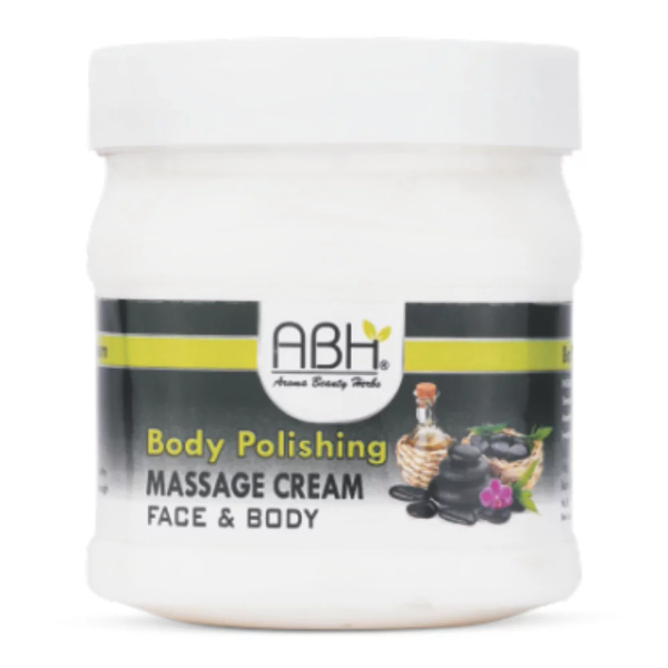 ABH Body Polishing Massage Cream 500g – Deep Exfoliation & Skin Brightening Cream with Natural Extracts | Smooth, Glow-Enhancing Body Scrub for All Skin Types