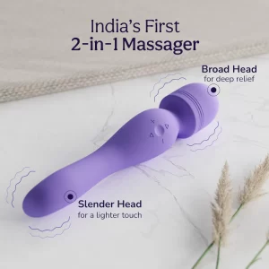 The Caresmith Dual Head Massager Machine in its premium packaging.
