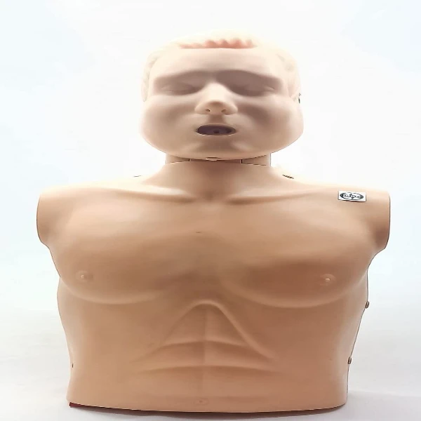 ISKO® CPR Training Mannequin Half Body for cpr First Aid Training Manikin with feedback indicators and Medical Model Cardiopulmonary Resuscitation Simulator for Patient Education and Teaching - Image 2