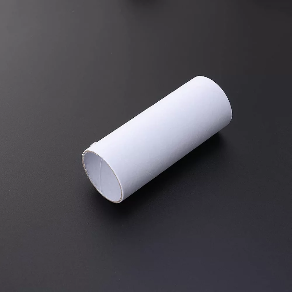 12pcs Kraft Paper Tubes Cardboard Tubes for Storage Art Drawings Posters Paintings Protector (White) - Image 3